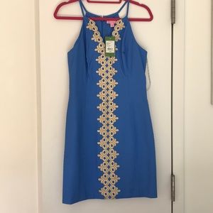 NWT Blue and Gold Lilly Pulitzer Dress